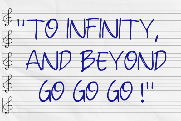 Jazz Pen Font PNG with transparent background - Preview 1