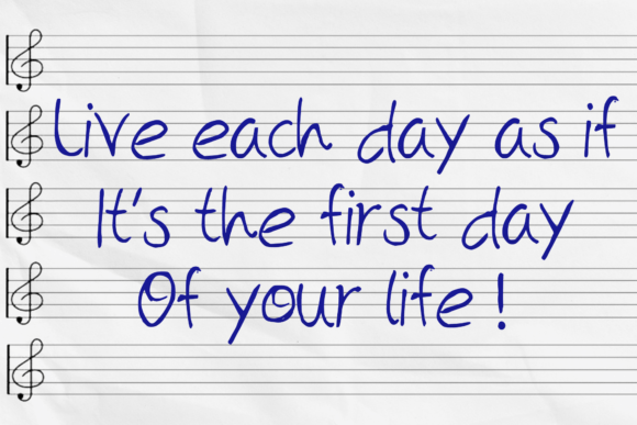 Jazz Pen Font PNG with transparent background - Preview 2