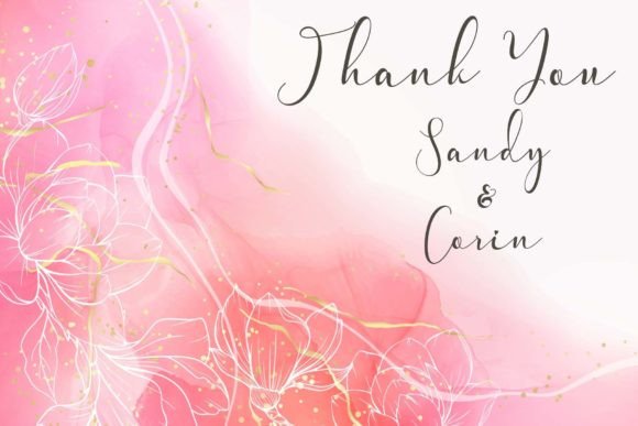Melanie Shanon Font PNG with transparent background - Preview 4