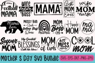 Mother’s Day Svg Bundle Graphic by Colourful · Creative Fabrica