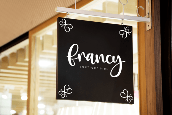 Nataley Font PNG with transparent background - Preview 4