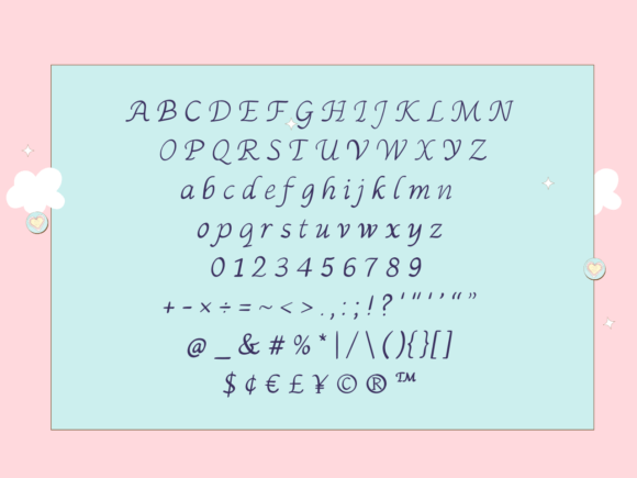 Punyisa Font PNG with transparent background - Preview 3