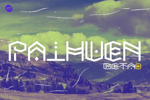 Paihuen Beta Sans Serif Font By Rodrigo Typo