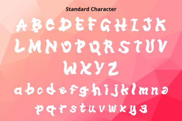 Sakura Lollipop Font PNG with transparent background - Preview 1