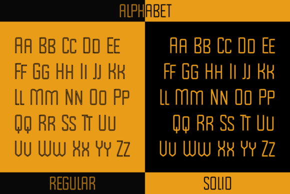 Saohagolo Font font preview - 5