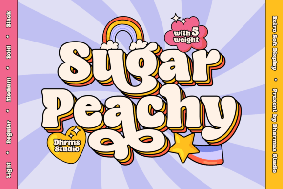 Sugar Peachy Font
