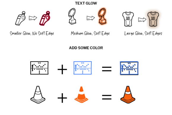 American Football Doodle Font - Preview 4