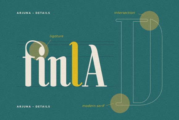 Arjuna Font - Preview 6