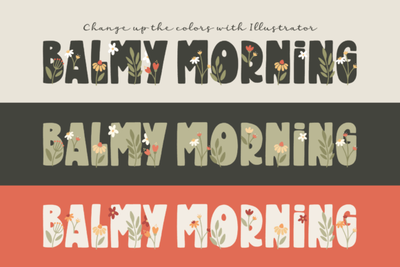 Balmy Morning Font - Preview 6