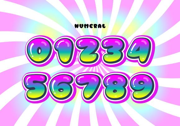 Bubble Font - Preview 3