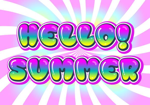 Bubble Font - Preview 6