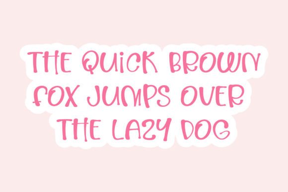 Bunny Hop Font - Preview 6