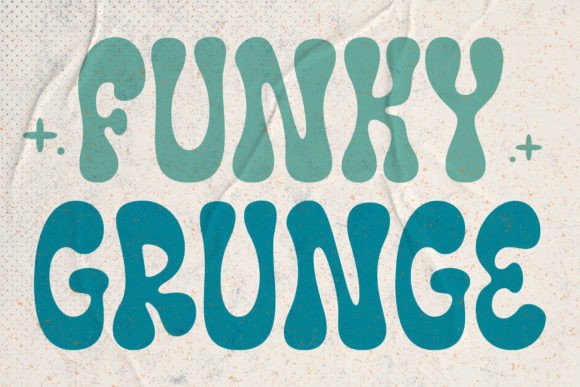 Chunky Groovy Font - Preview 3
