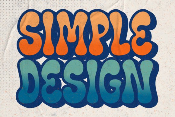 Chunky Groovy Font - Preview 4