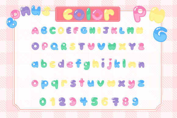Cute Candy Font - Preview 2