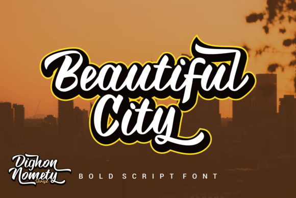 Dighon Nomety Font - Preview 1