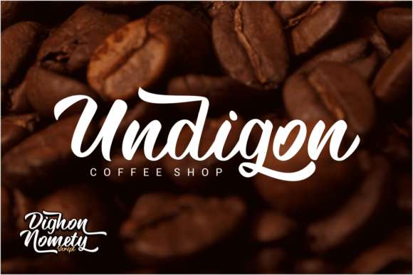 Dighon Nomety Font - Preview 2