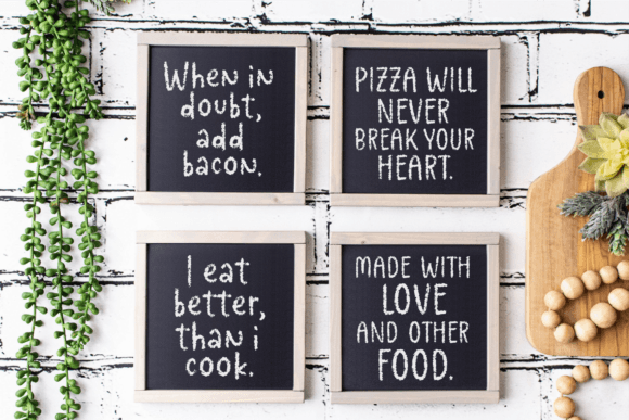 Farmhouse Chalkboard Font - Preview 1