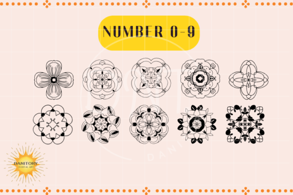 Floral Font - Preview 2