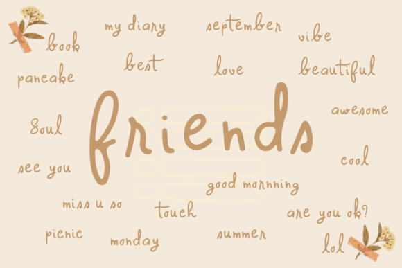Friends Font - Preview 1