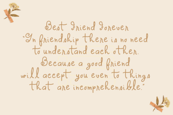 Friends Font - Preview 4