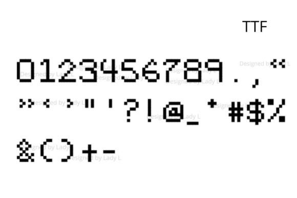 Gamer Bit Font - Preview 2