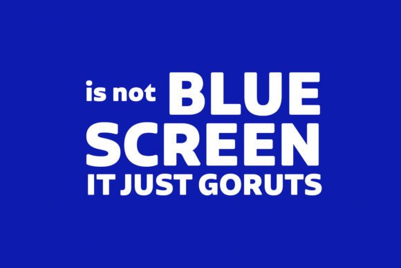 Goruts Font - Preview 2