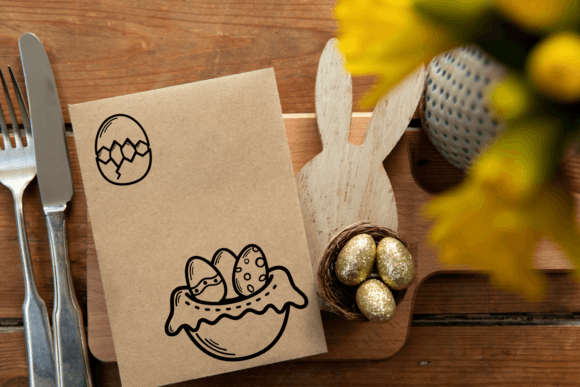 Happy Easter Dingbats Font - Preview 1