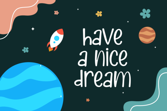Kids Gefun Font PNG with transparent background - Preview 2