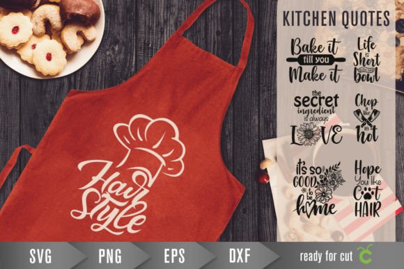 Kitchen Quotes Svg Bundle Graphic by 87_avk · Creative Fabrica