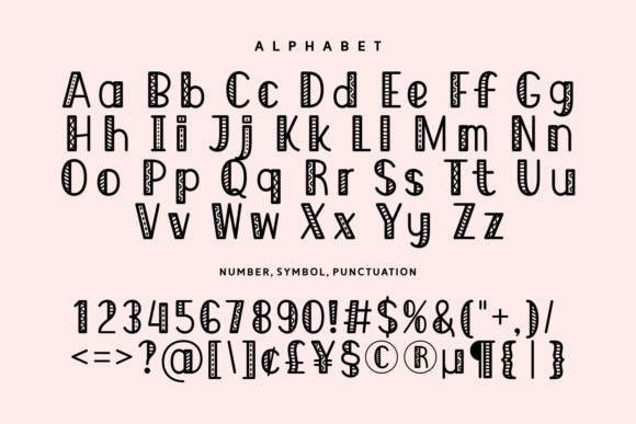 Patris Joyful Font PNG with transparent background - Preview 4