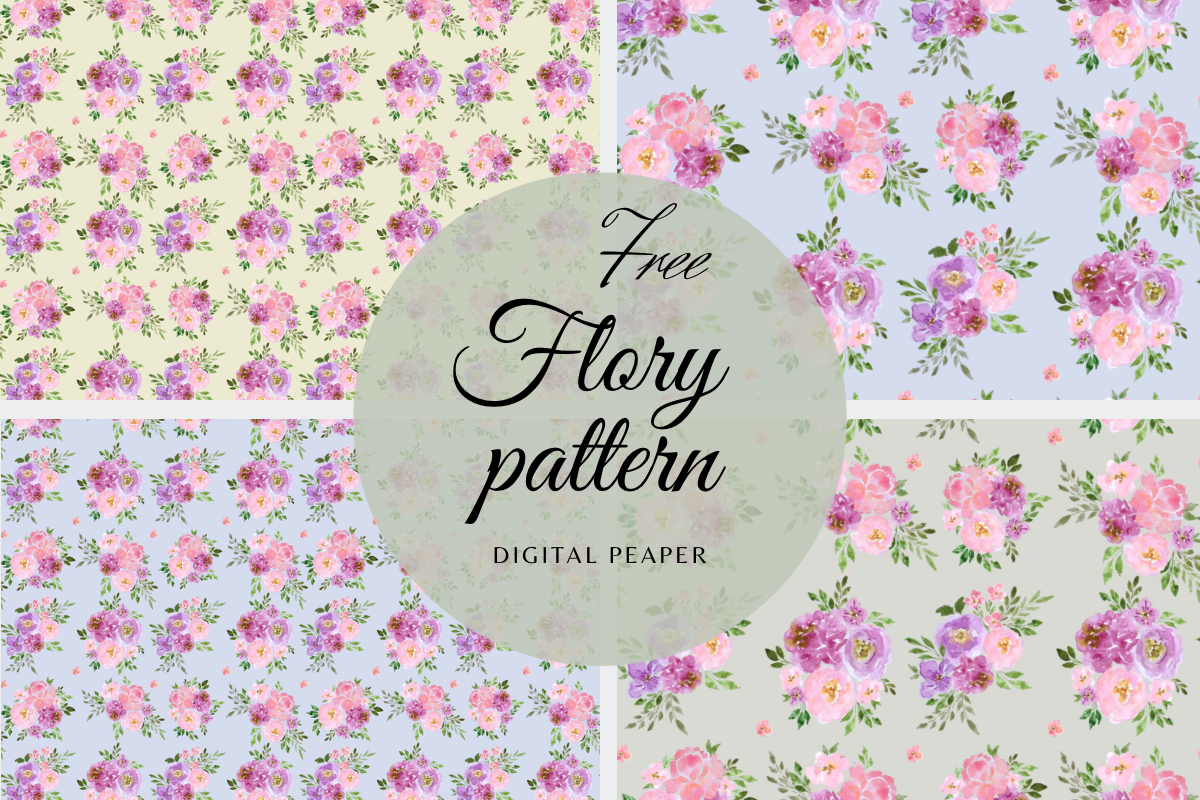 Pinky Pattern Pinky Floral Pattern Graphic by ana_doda312 · Creative Fabrica