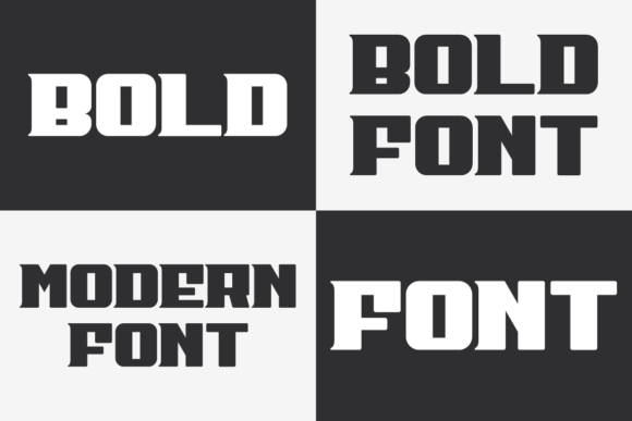 Progen Squiren Font PNG with transparent background - Preview 2