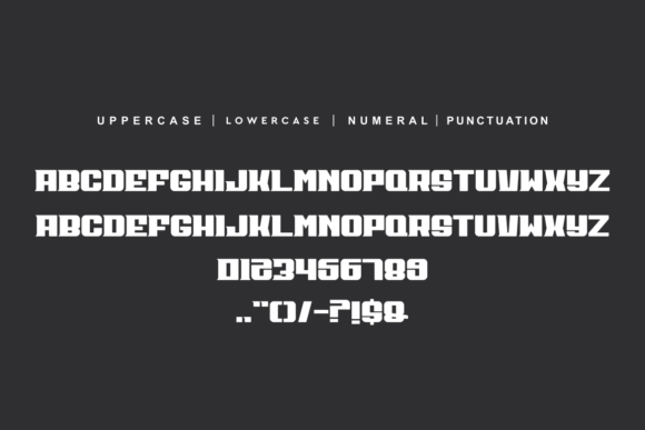 Progen Squiren Font PNG with transparent background - Preview 3