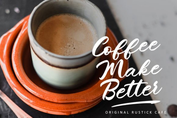 Rustick Font PNG with transparent background - Preview 2