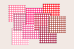 Seamless Gingham Pattern Digital Paper Graphic by zeynepozlemnur ...