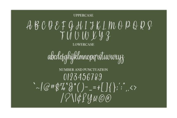Simple Rustic Font PNG with transparent background - Preview 2
