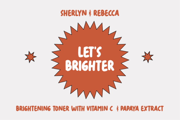 Skintones Font PNG with transparent background - Preview 1
