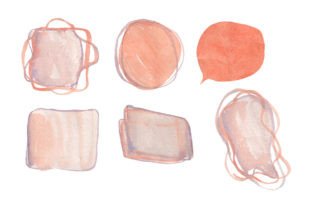 Watercolor Dialog Shapes Graphic by tirthoanjolo · Creative Fabrica