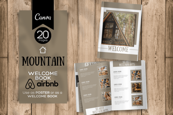 AirBnb Welcome Book Canva Template