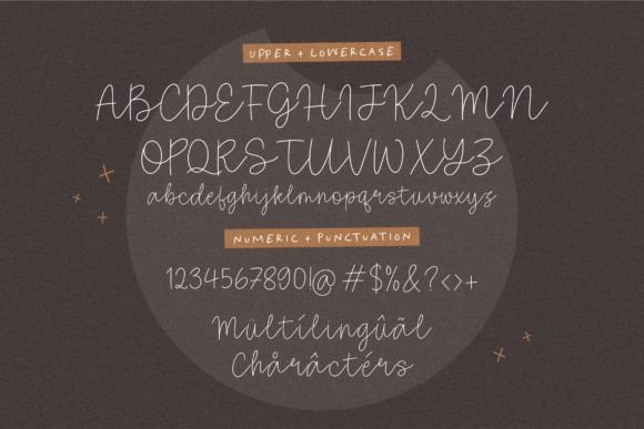 Black Almond Font - Preview 4