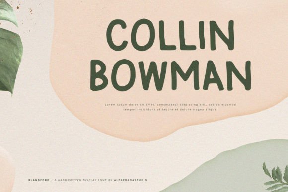 Blandford Font - Preview 4