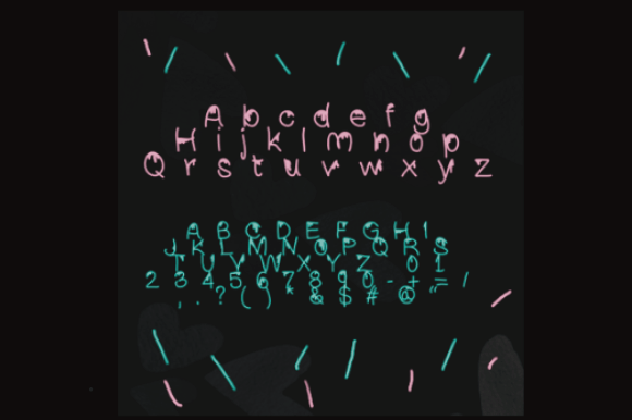 Frosted Play Font - Preview 1