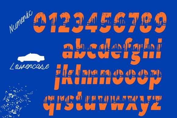 I Love New York Font PNG with transparent background - Preview 2