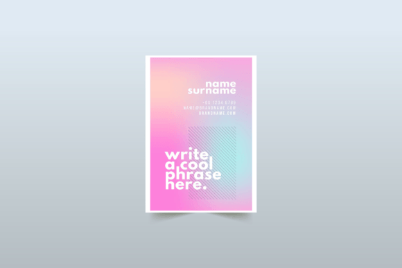 Minimal Poster Design Canvatech