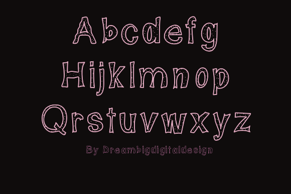 Patriotic Street Dots Font font preview - 2
