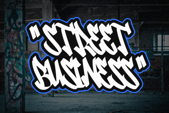 Bluetags Font - Preview 2