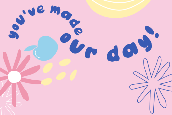 Bubbly Font - Preview 1