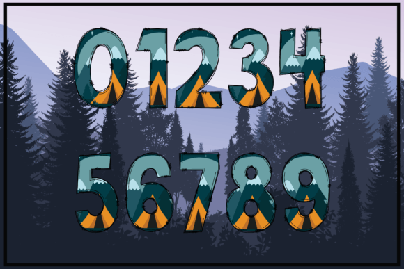 Camp Font - Preview 2