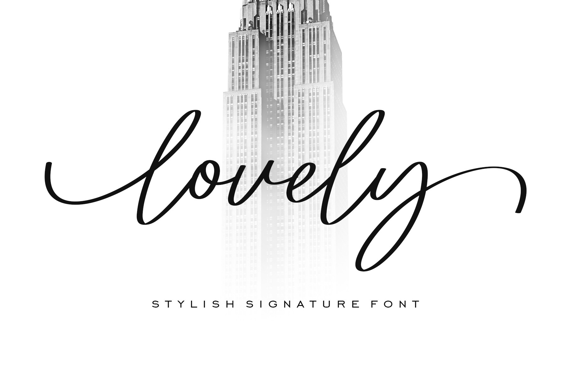 Lovely delicate romantic invitation script font